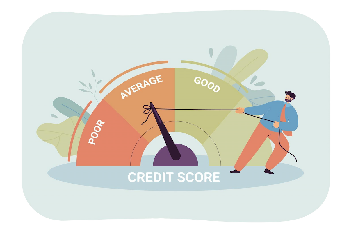 Credit Score Illustration
